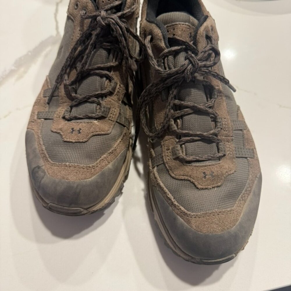 Under Armour Brown Hiking Boots Size 9 - Picture 3 of 3